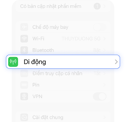 Cài đặt eSIM IOS