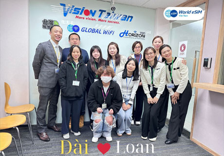 văn phòng world esim đài loan