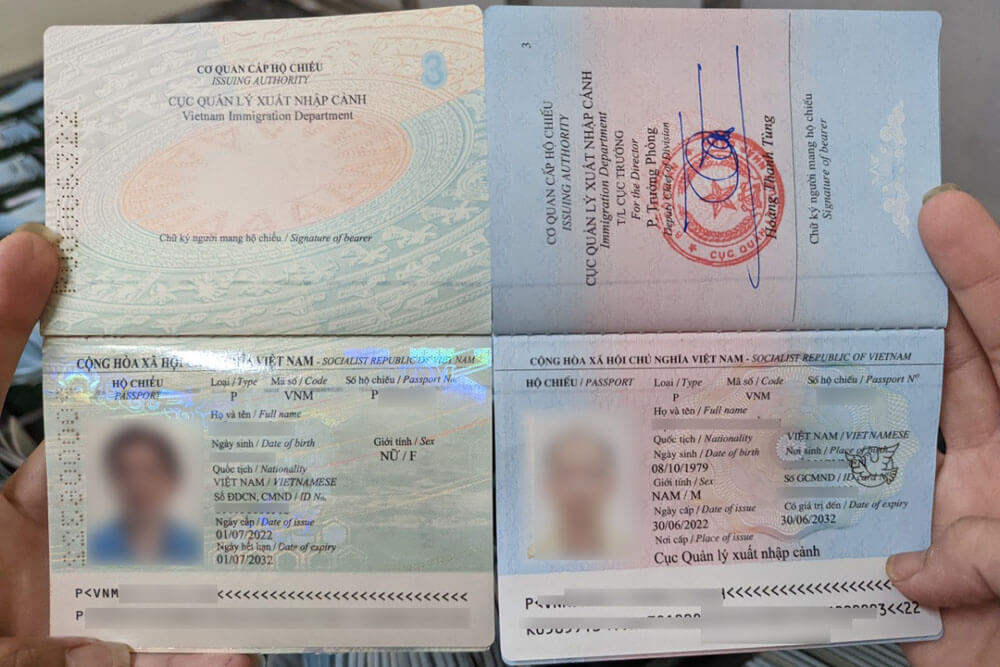 Xác định thời điểm hết hạn của hộ chiếu