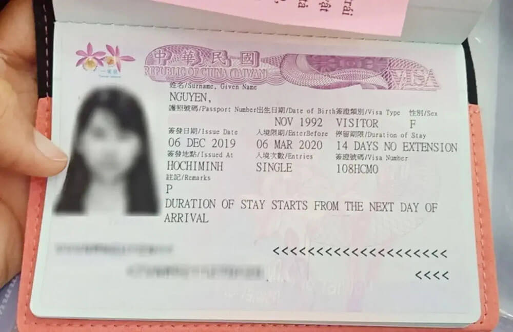Thời Hạn của Visa Du Lịch Đài Loan