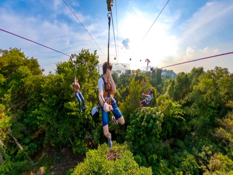 Công viên Mega Adventure Park với nhiều trò chơi cảm giác mạnh và vui chơi giải trí hấp dẫn 