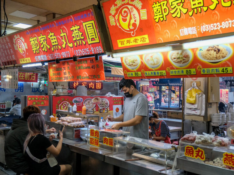 du lịch Đài Loan ăn gì