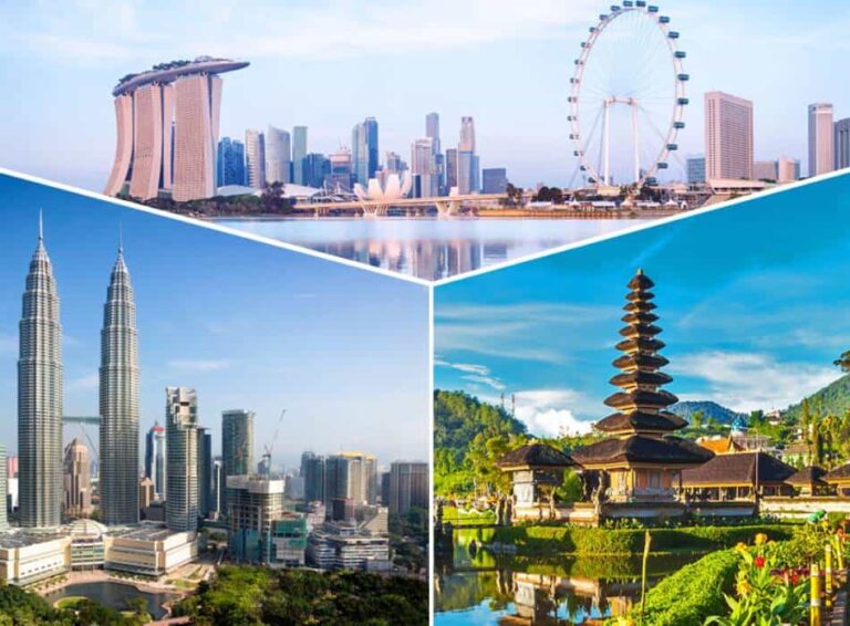 Singapore, Malaysia, Indonesia, Thái Lan