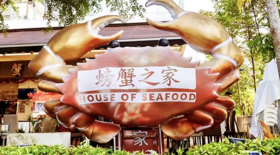 Chilli crab Singapore trứ danh tại House Of Seafood