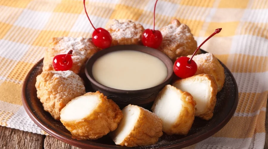 Leche Frita món sữa chiên tráng miệng ngọt ngào Tây Ban Nha