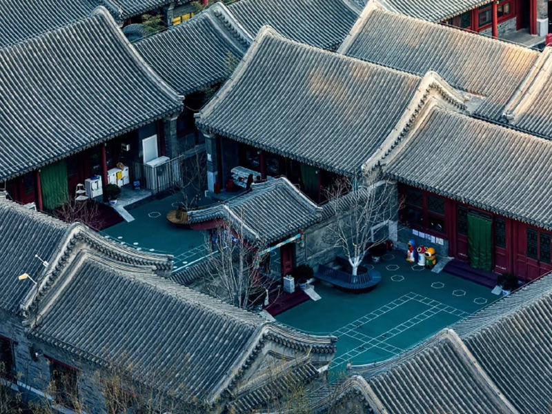 Tứ hợp phòng xuất hiện hơn 3.000 năm tại Trung Quốc