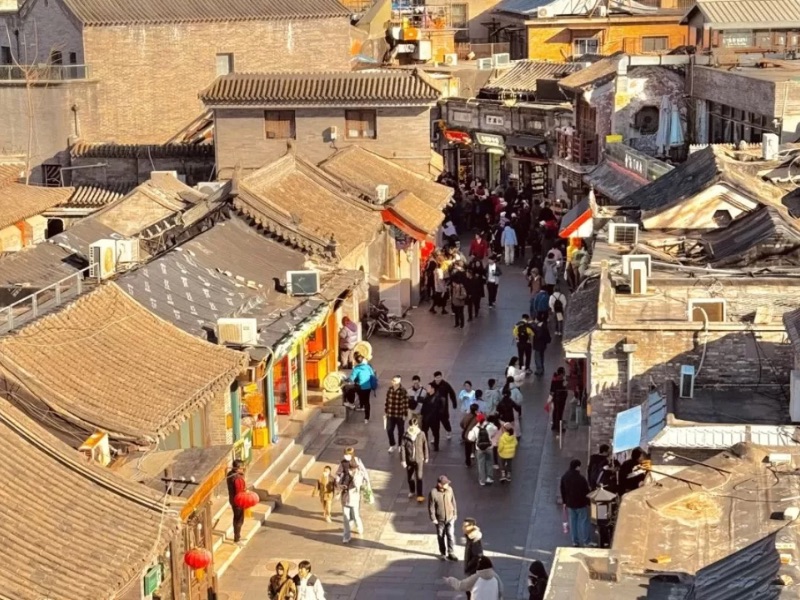 Vẻ đẹp của các căn nhà tứ hợp viện tại khu phố cổ Hutong