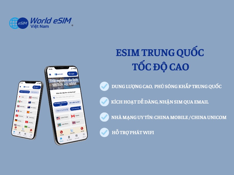 Kết nối Internet mượt mà trên mọi chuyến tàu điện ngầm với World eSIM Trung Quốc