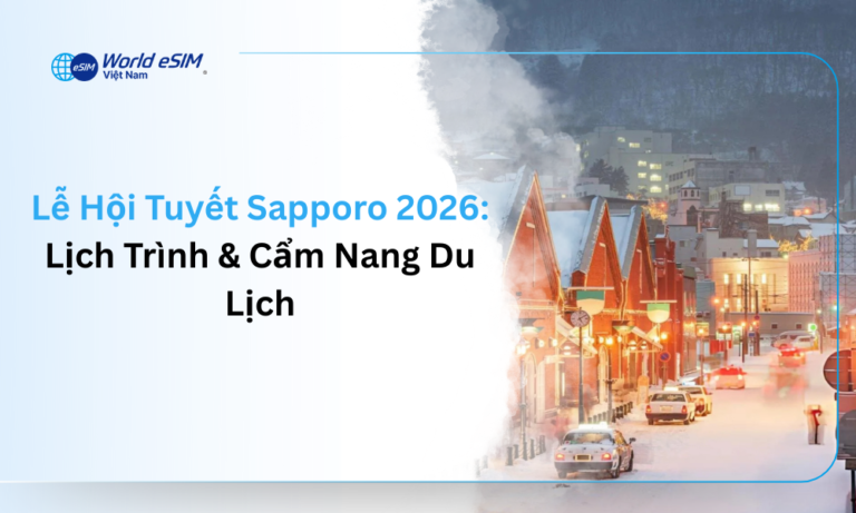 Lễ Hội Tuyết Sapporo 2026_ Lịch Trình & Cẩm Nang Du Lịch