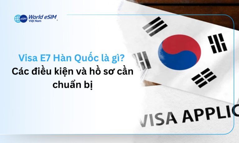 Visa E7 Hàn Quốc là gì_ Các điều kiện và hồ sơ cần chuẩn bị