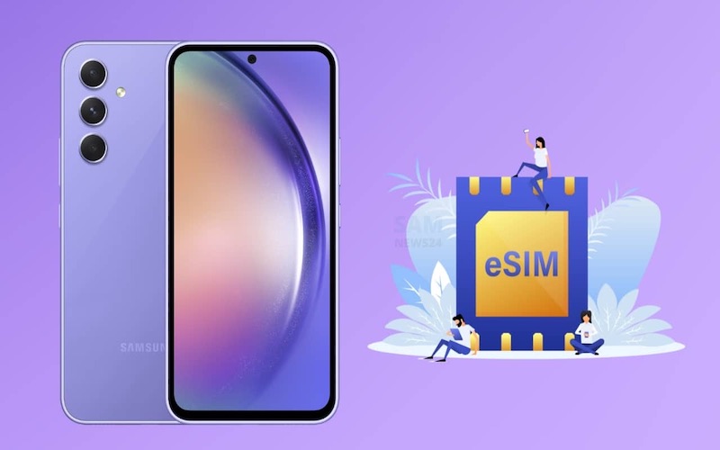 Các thiết bị Samsung hỗ trợ eSIM