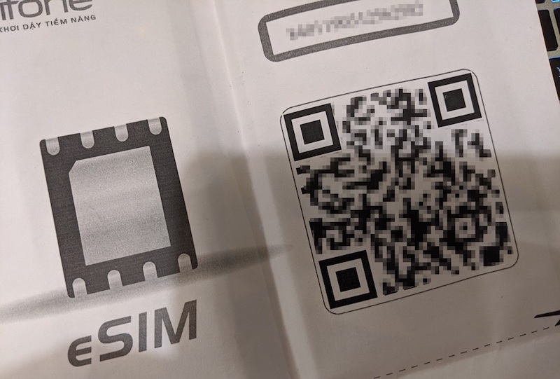 Bảo quản mã QR để sử dụng khi cần